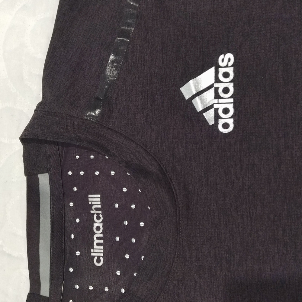 Purple Adidas cut off workout - Picture 2 of 3